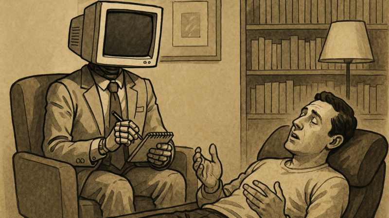 O ChatGPT não pode ser o seu psicólogo