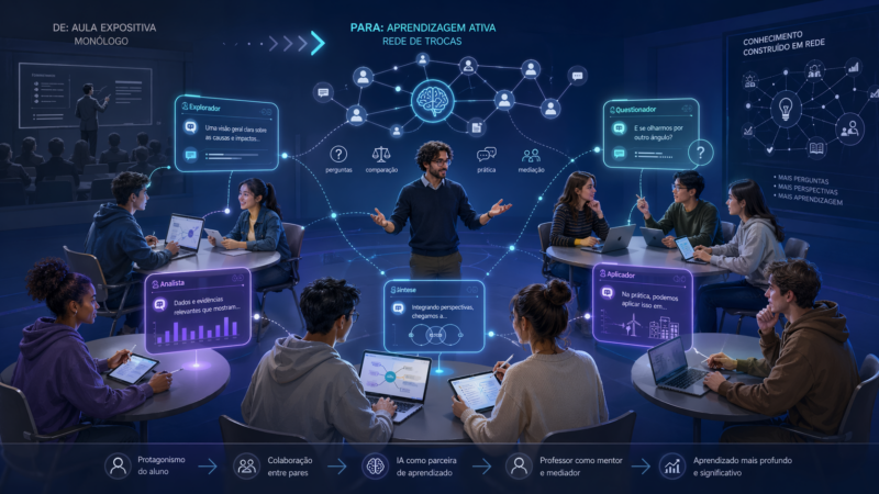 Como a Inteligência Artificial transformou minhas aulas